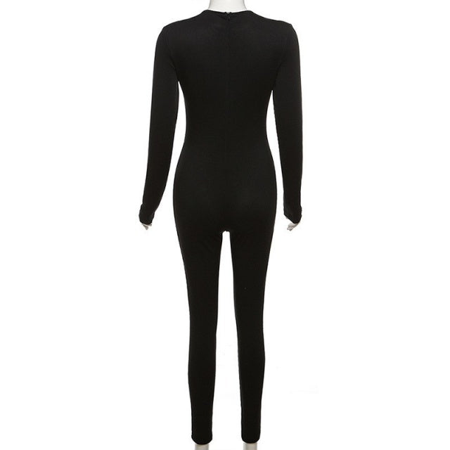 Black Slim Jumpsuit