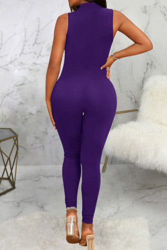 Sleeveless Money Jumpsuit