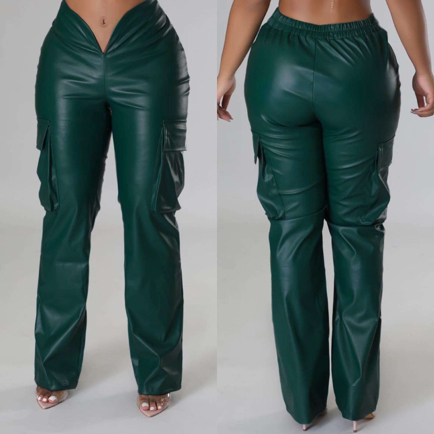 Green Leather Cargo