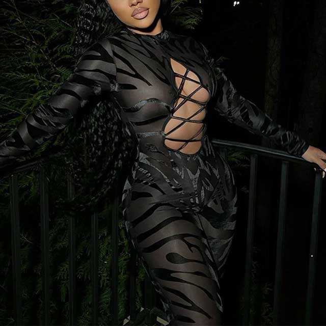 Looks Painted on Jumpsuit