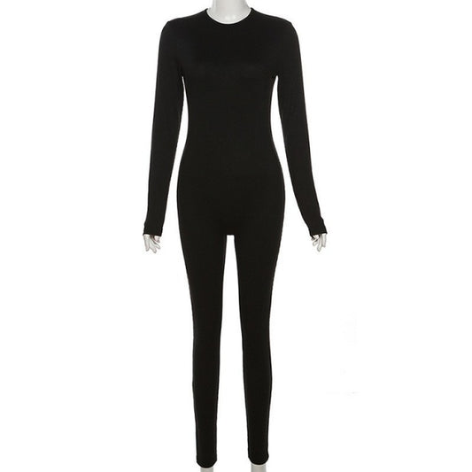 Black Slim Jumpsuit