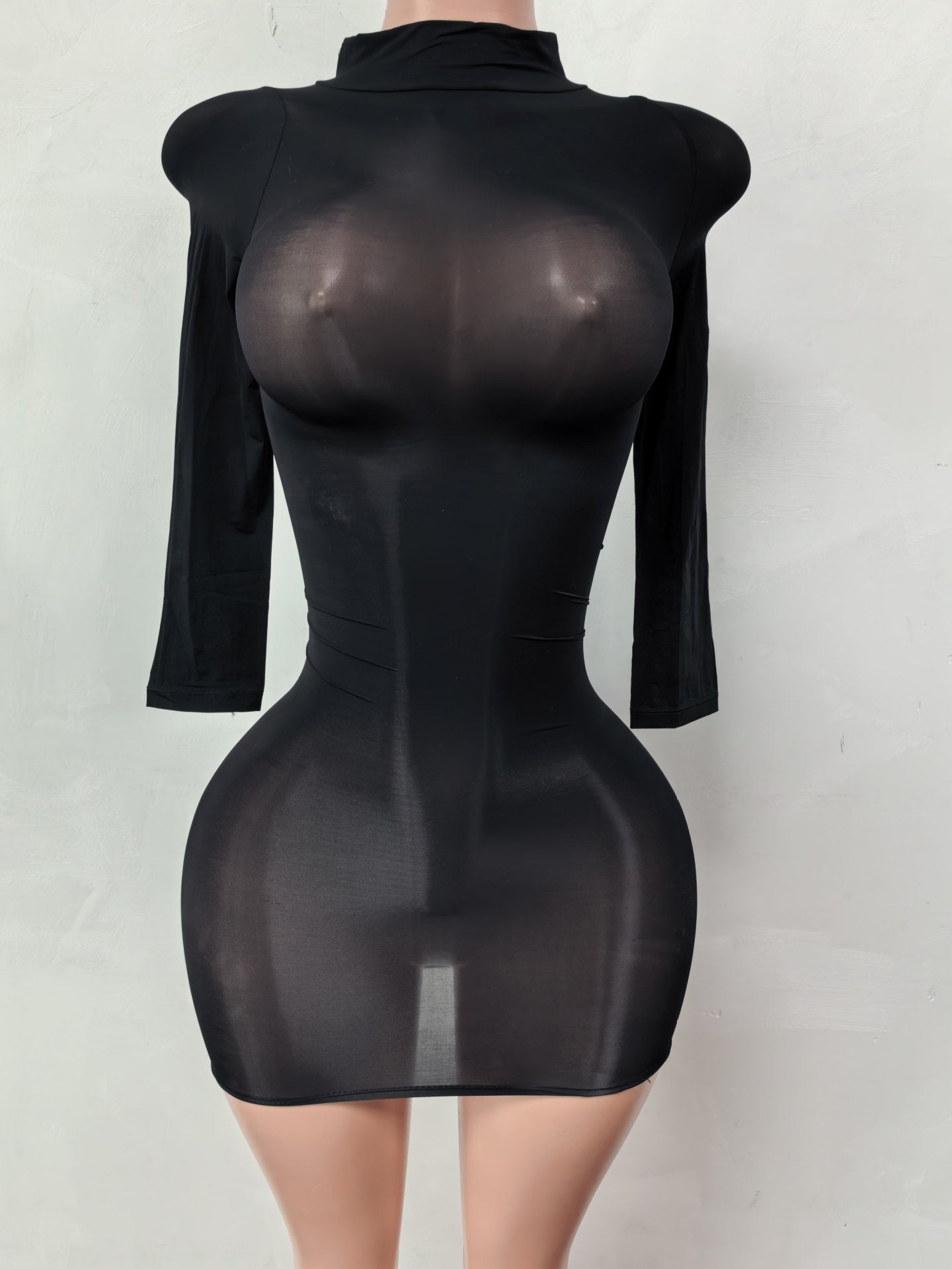 Black Snatched Dress