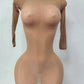 Nude Snatched Dress