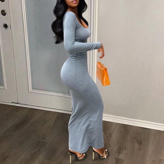 Grey Snatch Maxi