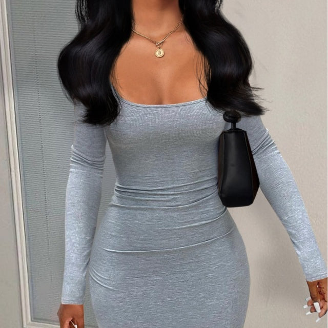 Grey Snatch Maxi
