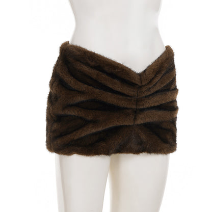 Sable Skirt Chocolate