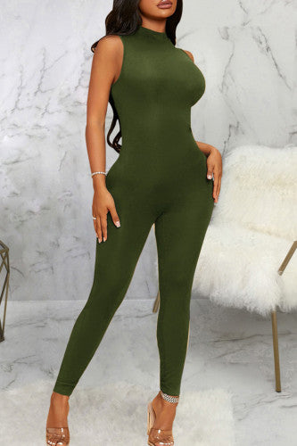Sleeveless Money Jumpsuit