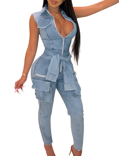 Denim Jumpsuit