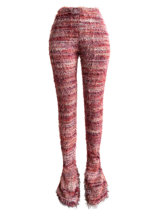 Fuzzy Stacked Pants