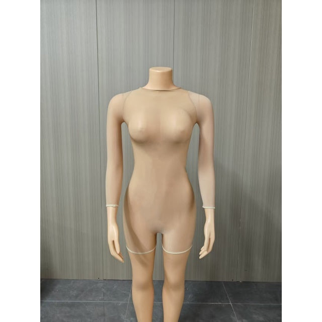 Nude Snatched Romper