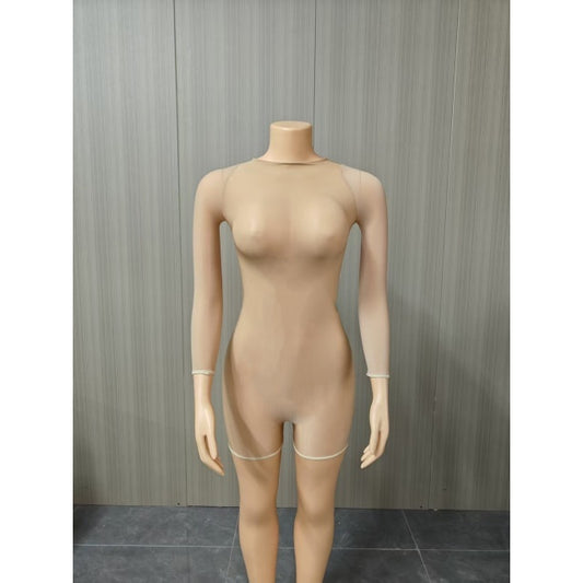 Nude Snatched Romper