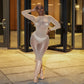 Nude Snatched Jumpsuit