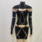 Studded Mini Dress