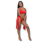 Hollow Out One Piece RED