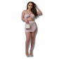 Halter Top Hollow Out Skirt Set