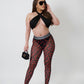 Red/Black Money Penniess Leggings