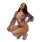 Leopard Print 3 Piece Bikini
