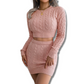 Long Sleeve Skirt Set