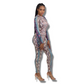 Snakeskin Jumpsuit