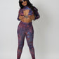 Snakeskin Pants Suit