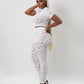 White Hollow Two Piece Set