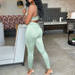Crop Top Leggings Set