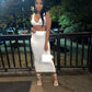 White Skirt Set