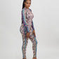 Snakeskin Jumpsuit